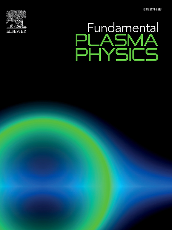 Go to journal home page - Fundamental Plasma Physics